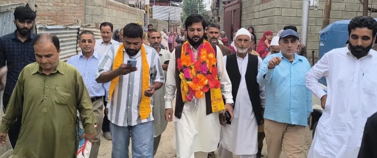 SBSP State President Vivek Bali Visits Palpora, Srinagar; Assures Swift Redressal of Public Grievances