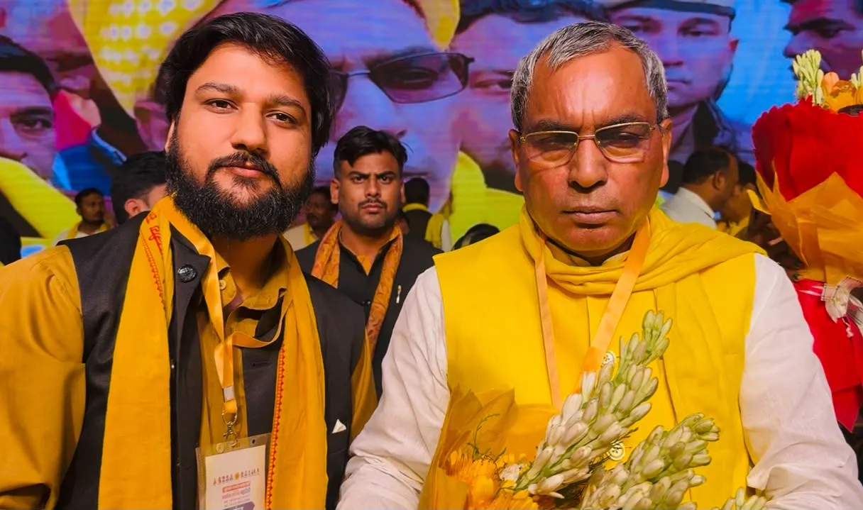 Historic SBSP Maharally Held in New Delhi; J&K Unit Led by Vivek Bali Participates