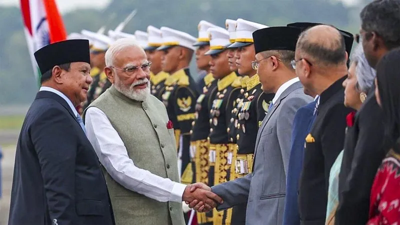 PM Modi arrives in Indonesia to further strengthen India's Act East Policy