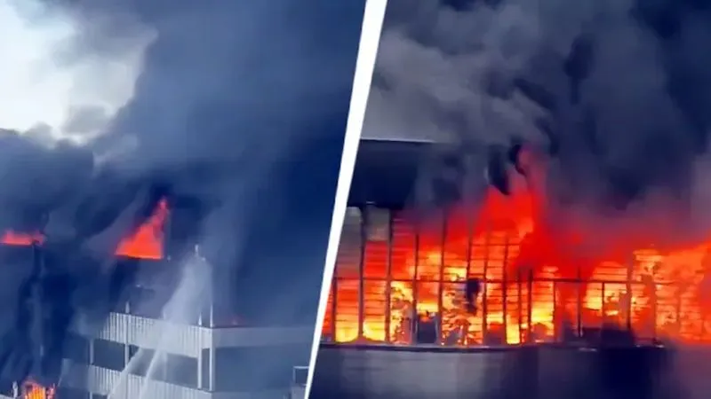 28 killed in massive fire at shoe factory in China