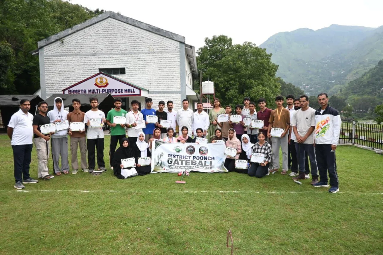 District Poonch Gateball Coaching Camp 2026 Concludes at BSF Ground, Rajpura Mandi