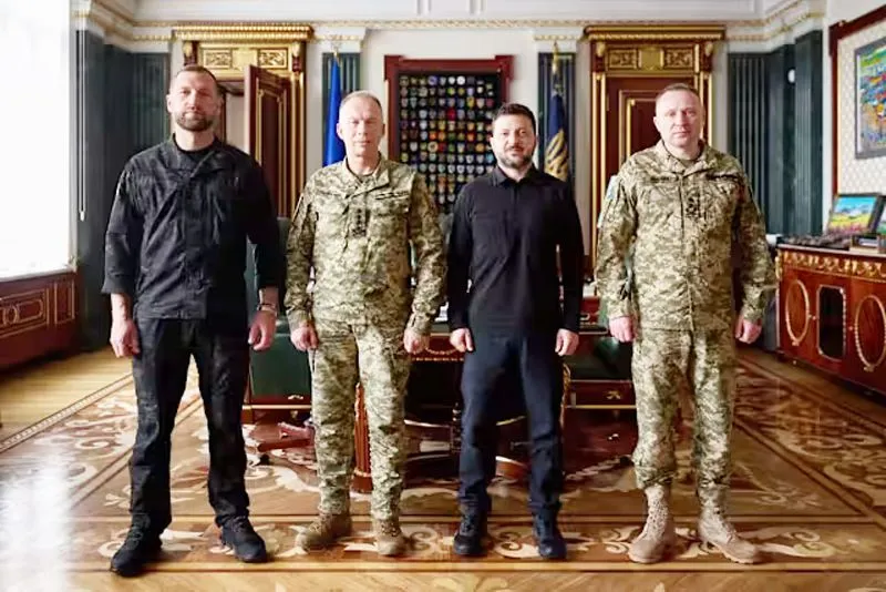 Ukraine overhauls its military top brass for the fight against Russia