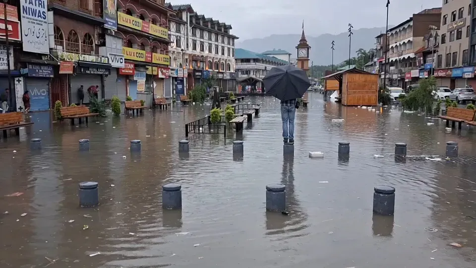 Two hours of rain, SMART city under water