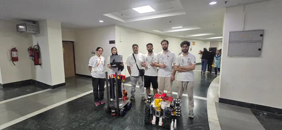 IUST Students Represent University at DD-Robocon 2026 National Finals at IIT Delhi