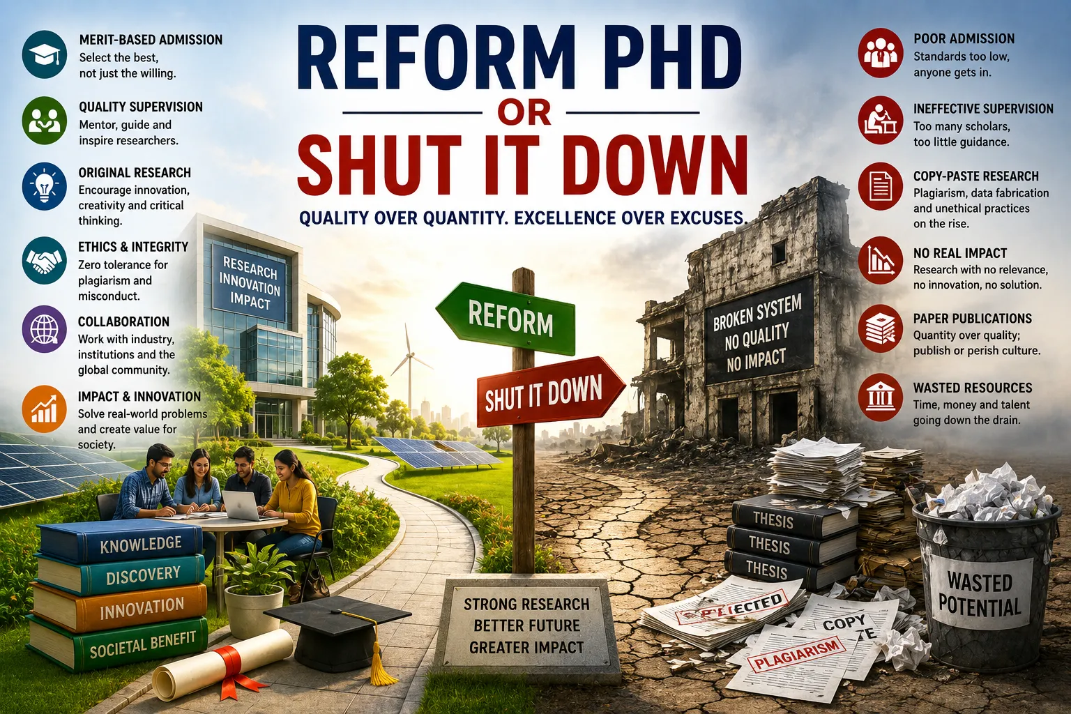 Reform the PhD System or Shut It Down