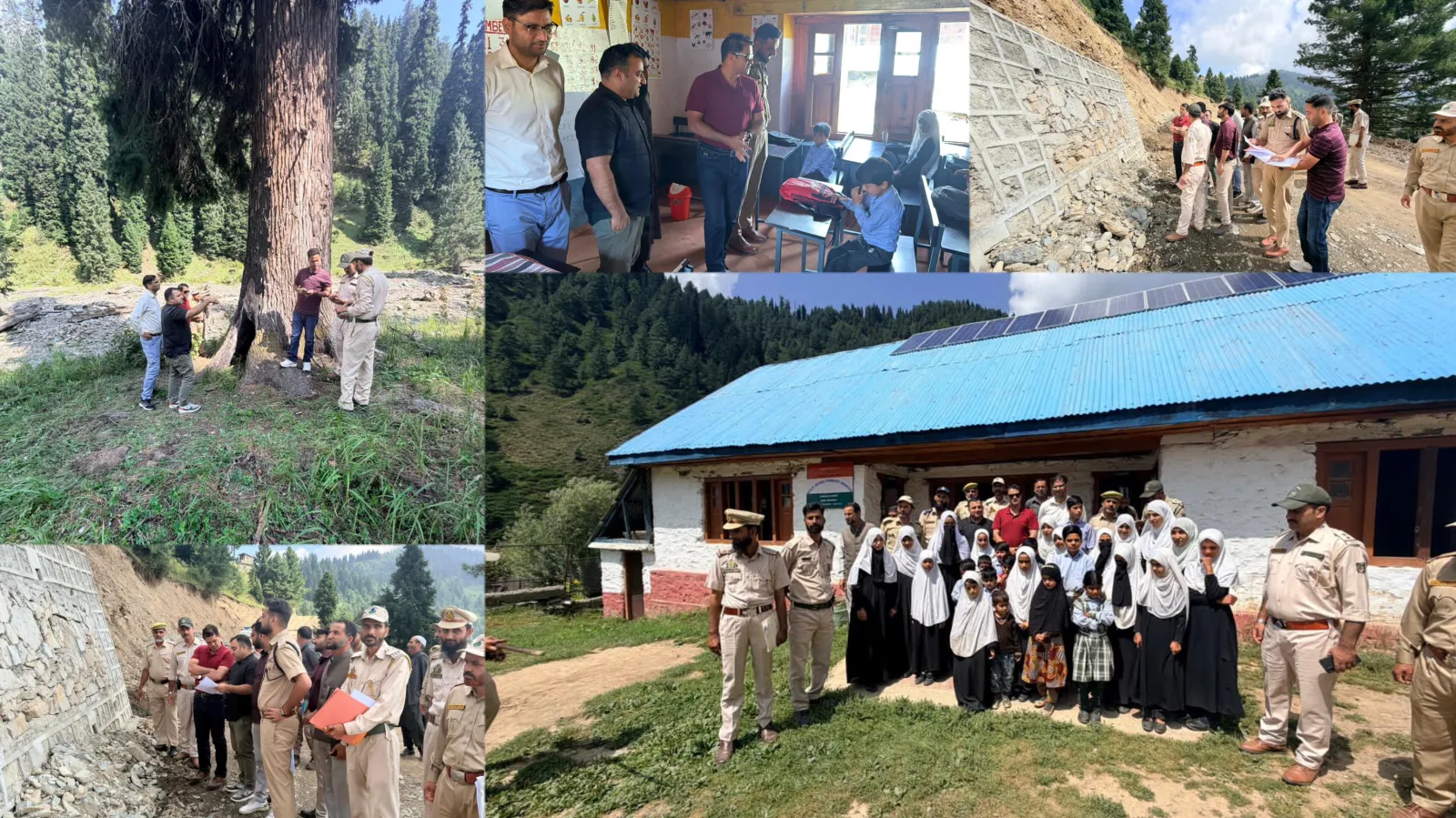 CoF North conducts field inspections and reviews development works and strategic Road Projects in Kupwara