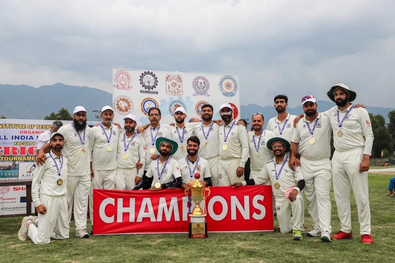 NIT Srinagar defends crown, clinches record fourth inter-NIT F&S Cricket Title