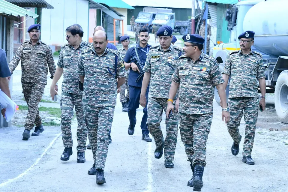 DG CRPF reviews security grid