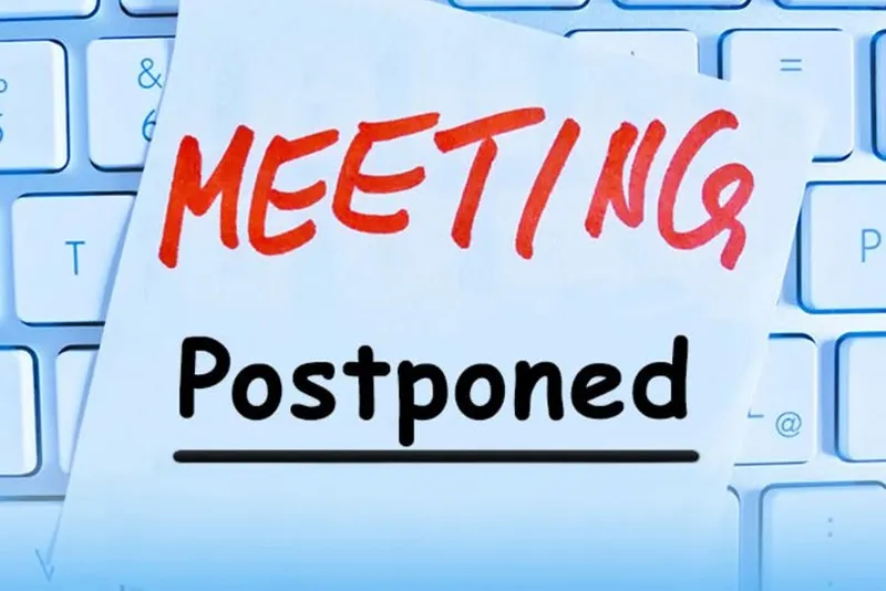 Meeting on industrial promotion postponed