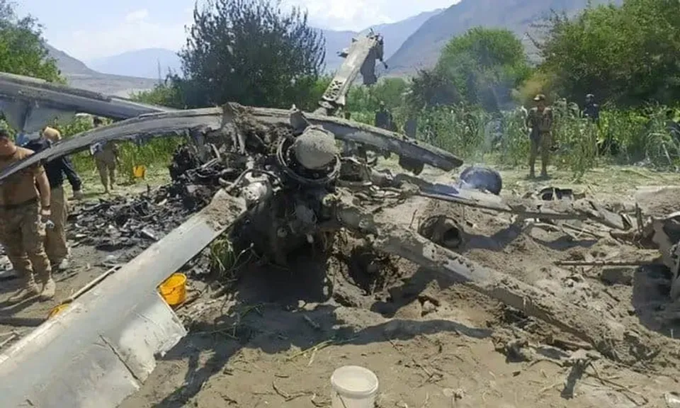 Pakistan Army helicopter crashes in PoK, all personnel on board killed