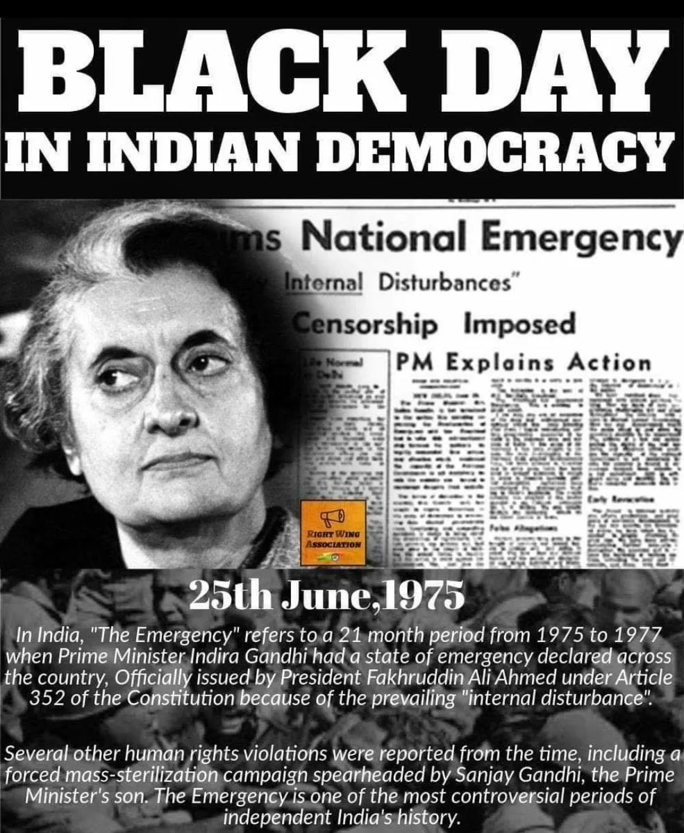 The Darkest Night of Indian Democracy: Revisiting the Emergency of 1975