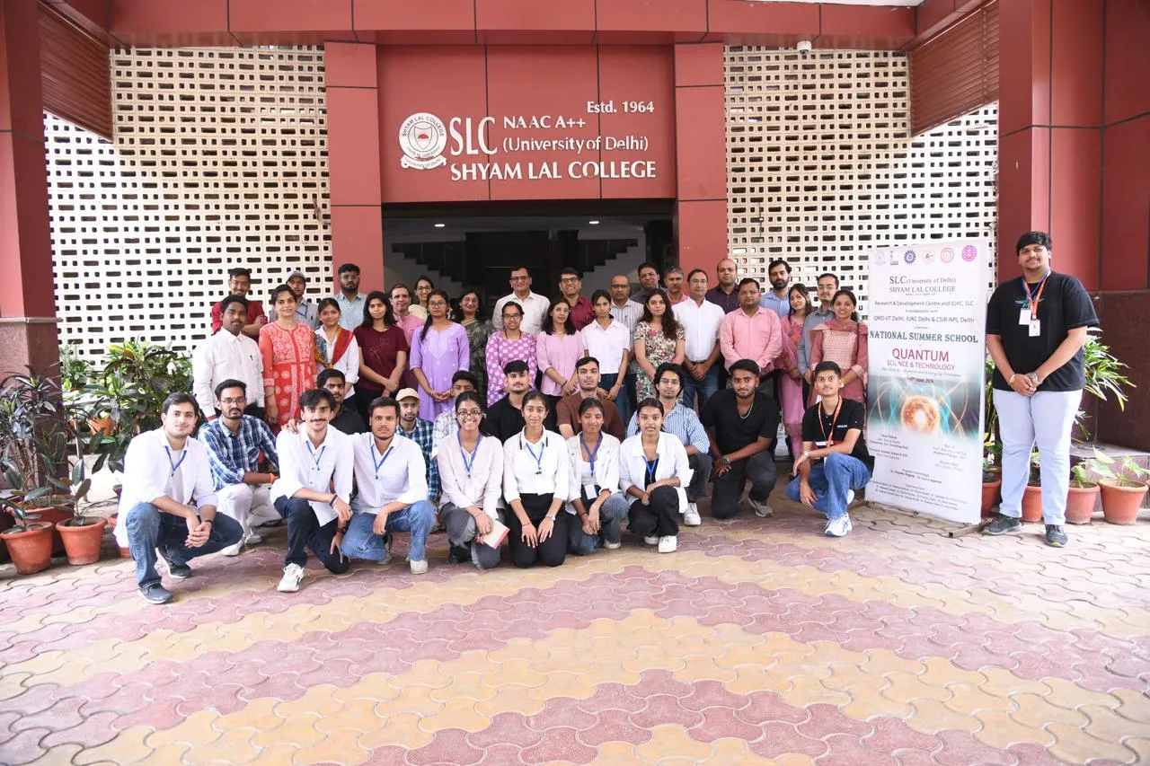 Shyam Lal College Organizes National Summer School on Quantum Science and Technology