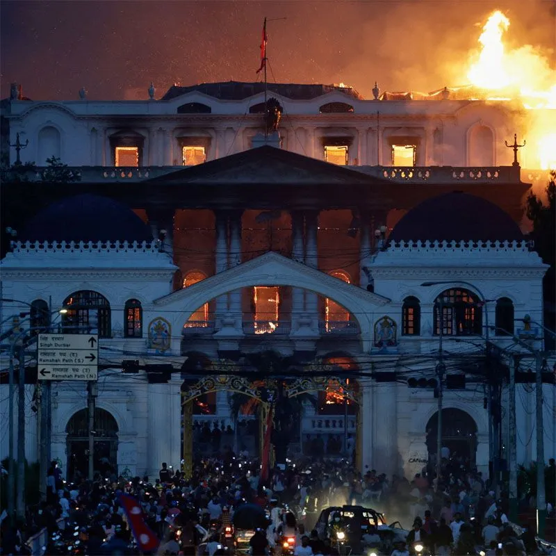 Ride-sharing man dies of self immolation, sparks protests on Nepal streets & Parliament