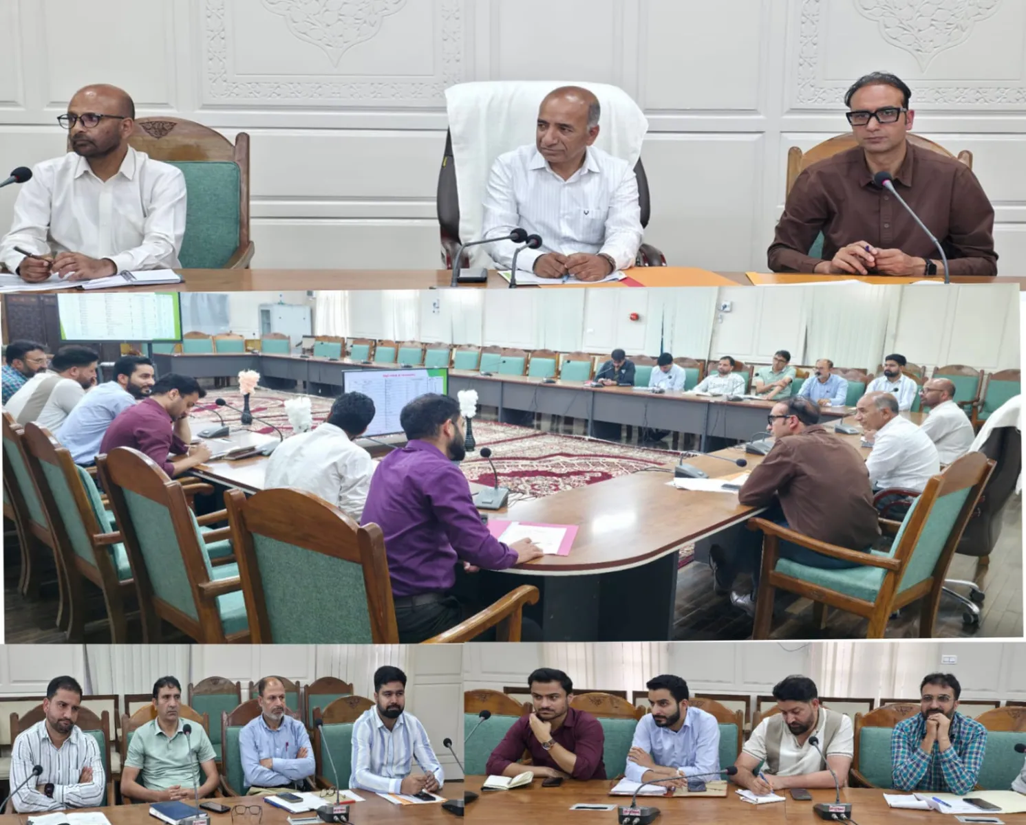 DG Libraries reviews progress of revenue records digitization under DILRMP in Kupwara