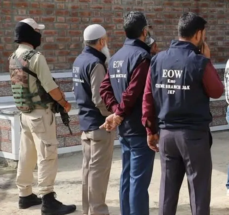 EOW Kashmir chargesheets five accused in Rs 60 lakh bank loan fraud case