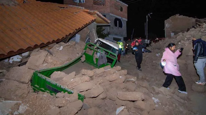 5.5 magnitude earthquake hits Peru's Andes region, killing at least 5 people
