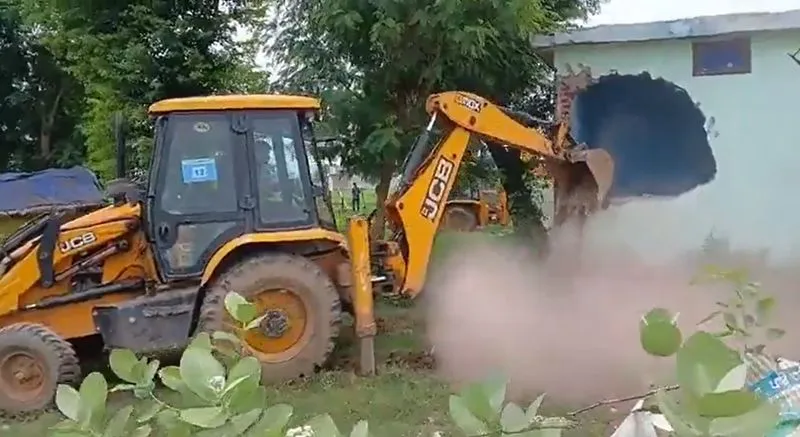 Drug Peddler's House Demolished In J&K's Samba
