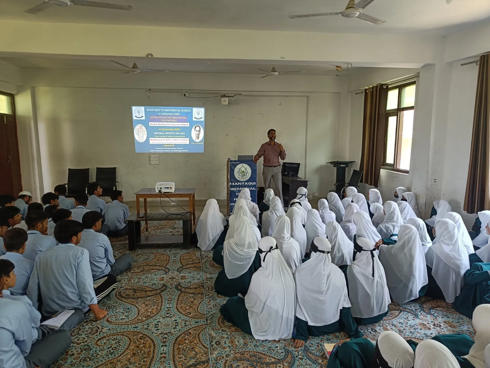 IUST Hosts Workshop on National Statistics Day