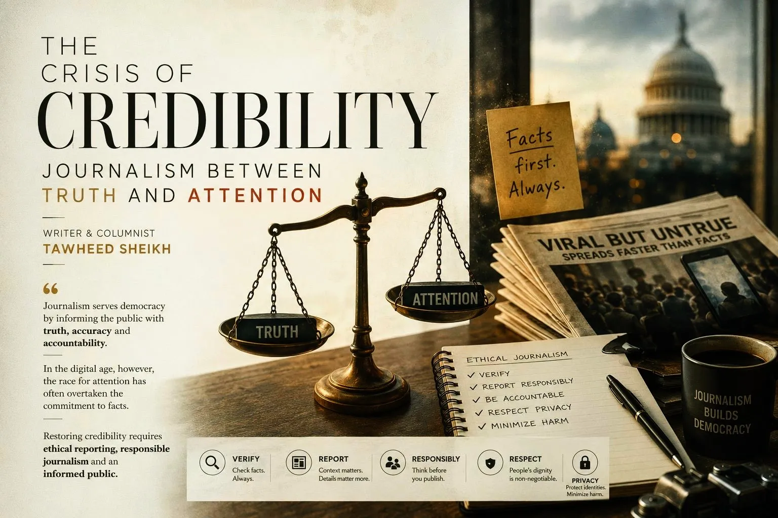 The Crisis of Credibility: Journalism Between Truth and Attention