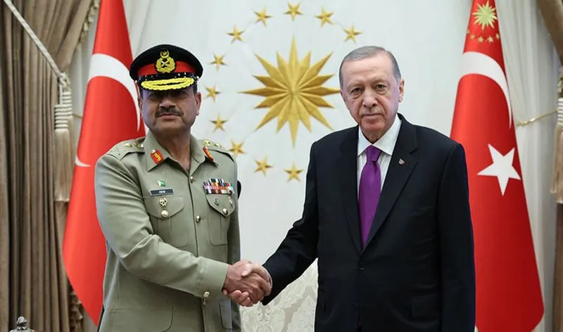 Pakistan Army Chief Munir meets President Erdogan in Turkiye