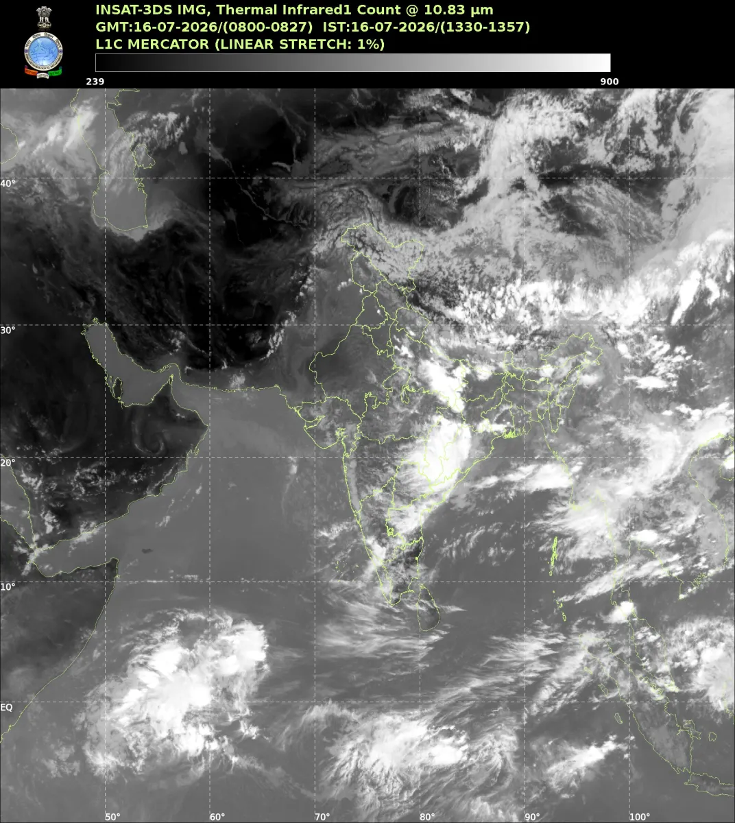 Rainfall Activity Likely to Intensify Across J&K From July 19