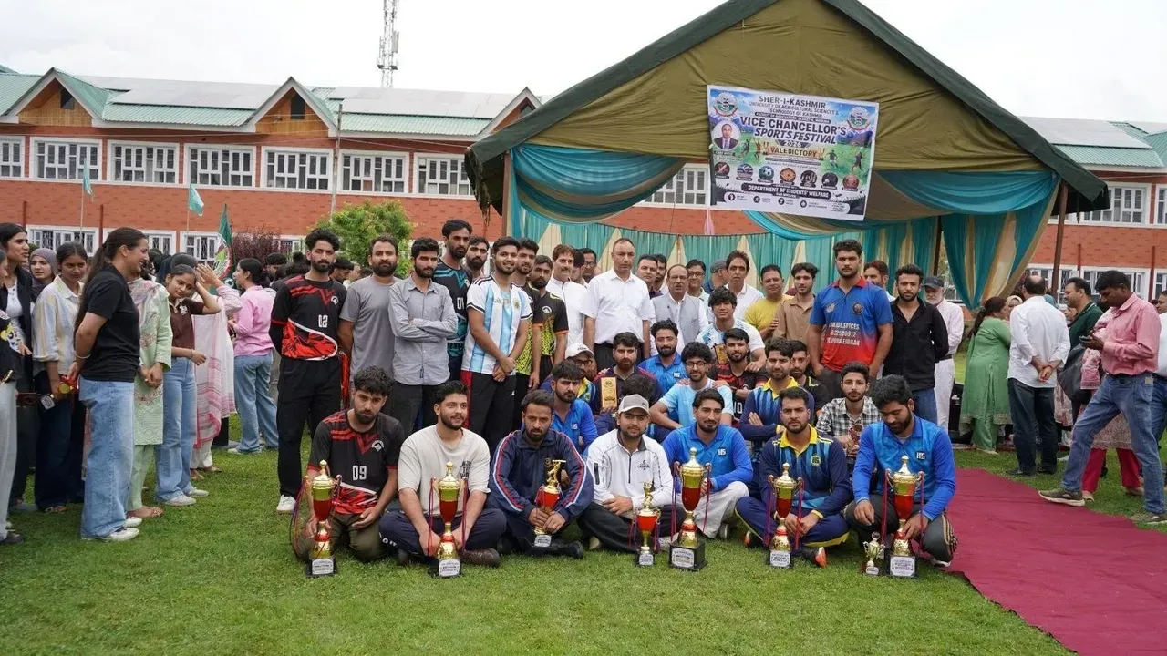 SKUAST-K concludes VC Sports Week 2026 at Wadura