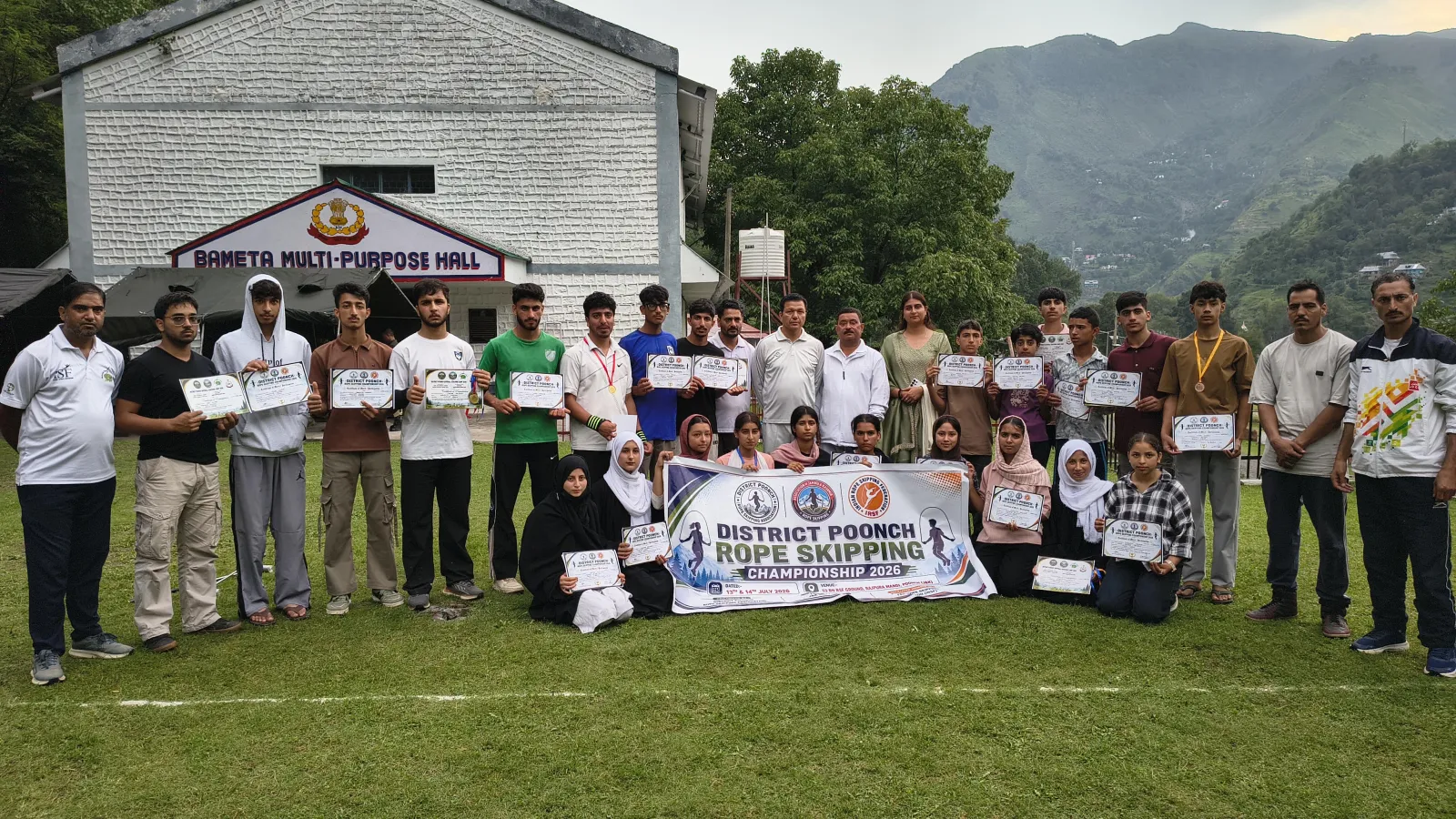 District Poonch Rope Skipping Championship 2026 Concludes with Great Enthusiasm