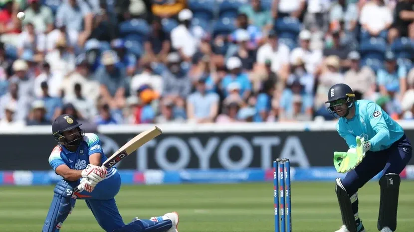 India shattered again as England win by 27 runs despite Rohit Sharma's fight