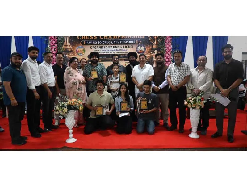 GMC Rajouri holds Peer Panjal Chess C’ship