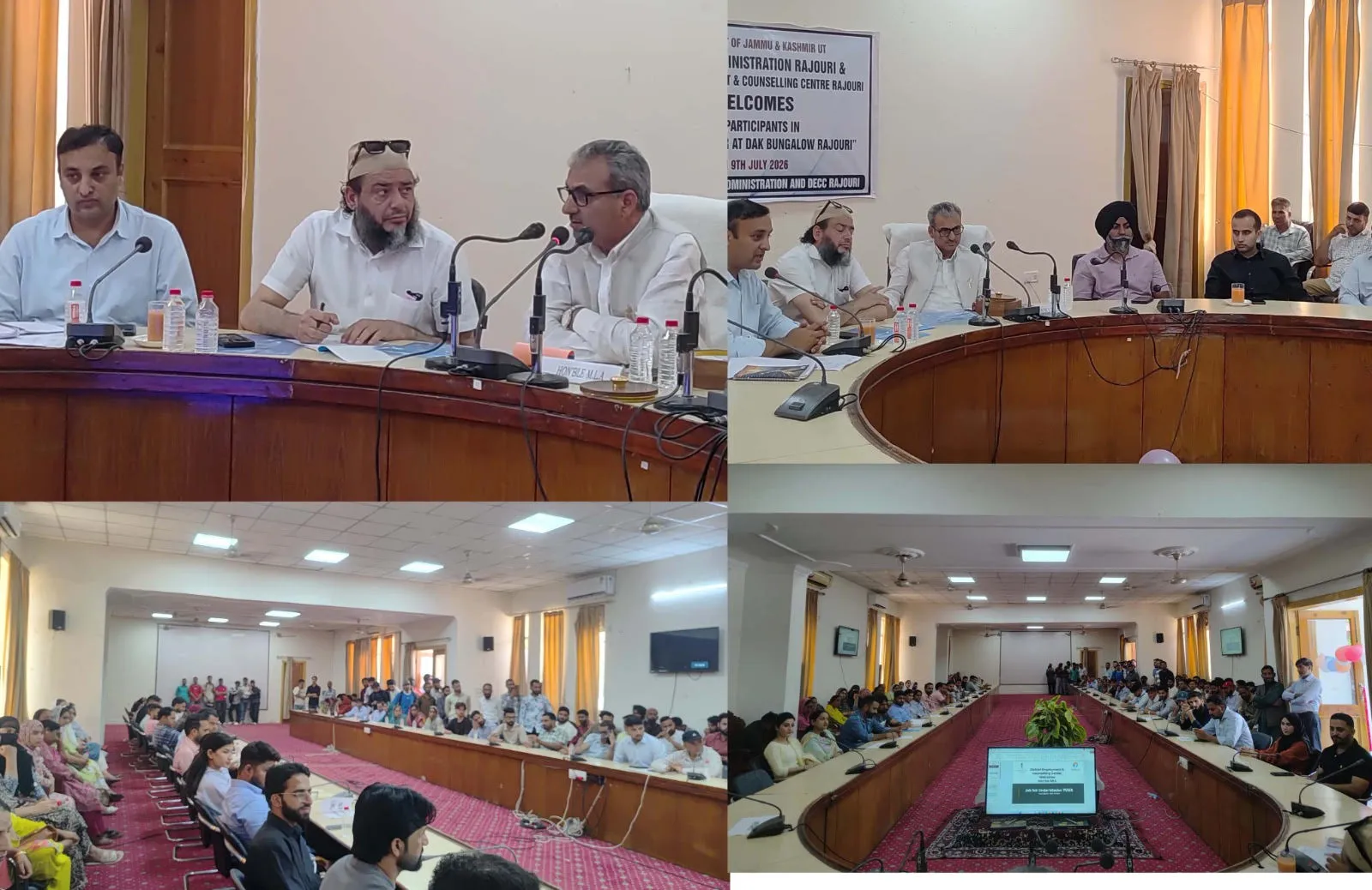 Private Firms Recruit at DECC Mega Job Fair in Rajouri Under Mission YUVA