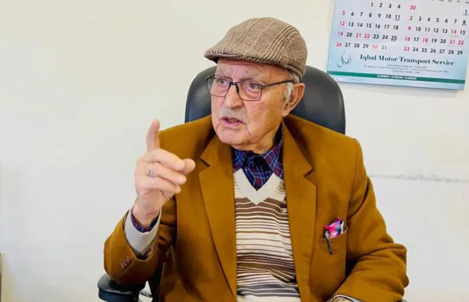 NHMEAK President Muneer Andrabi Condoles Demise of Veteran Politician Dr. Sheikh Mustafa Kamal